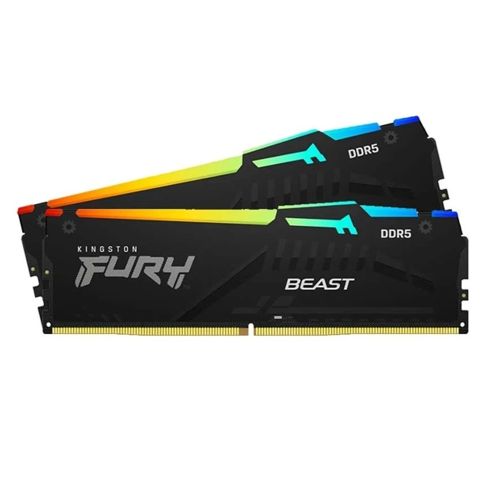 Ram desktop Kingston FURY Beast Black 64GB (2x32GB) DDR5 5600Mhz (KF556C40BB2AK2-64)