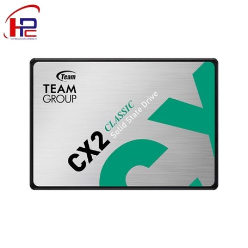 Ổ CỨNG SSD TEAMGROUP CX2 512GB SATA3 2.5 INCH (ĐỌC 530MB/S, GHI 470MB/S) - (T253X6512G0C101)