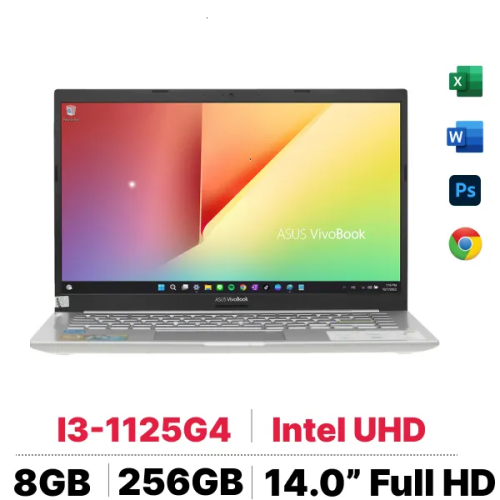 Laptop Asus VivoBook X1404VA-EB509W (i3 1315U/8GB RAM/512GB SSD/14 FHD/Win11/Bạc)